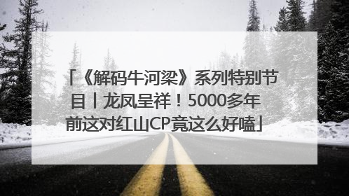 《解码牛河梁》系列特别节目丨龙凤呈祥！5000多年前这对红山CP竟这么好嗑