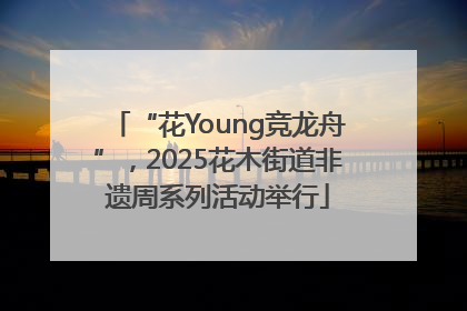 “花Young竞龙舟”，2025花木街道非遗周系列活动举行