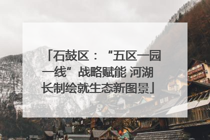 石鼓区：“五区一园一线”战略赋能 河湖长制绘就生态新图景