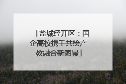盐城经开区：国企高校携手共绘产教融合新图景