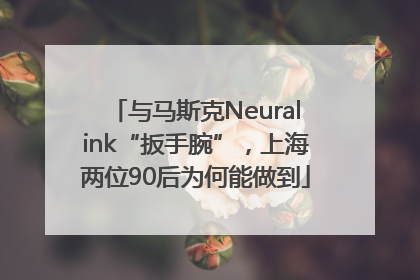与马斯克Neuralink“扳手腕”，上海两位90后为何能做到