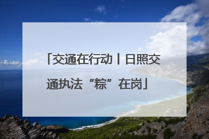 交通在行动丨日照交通执法“粽”在岗
