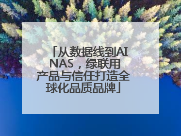 从数据线到AI NAS，绿联用产品与信任打造全球化品质品牌
