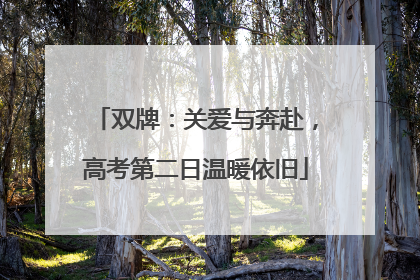 双牌：关爱与奔赴，高考第二日温暖依旧