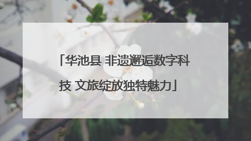 华池县 非遗邂逅数字科技 文旅绽放独特魅力