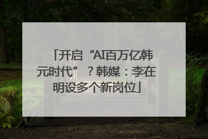 开启“AI百万亿韩元时代”？韩媒：李在明设多个新岗位