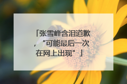 张雪峰含泪道歉，“可能最后一次在网上出现”