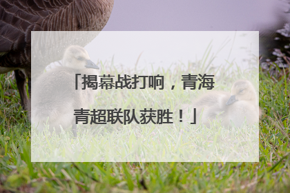 揭幕战打响，青海青超联队获胜！