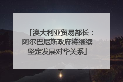 澳大利亚贸易部长：阿尔巴尼斯政府将继续坚定发展对华关系