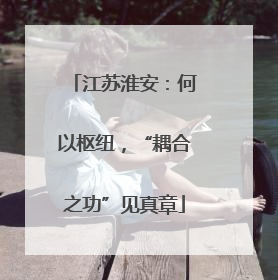 江苏淮安：何以枢纽，“耦合之功”见真章