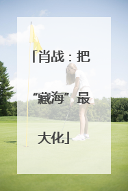 肖战：把“藏海”最大化