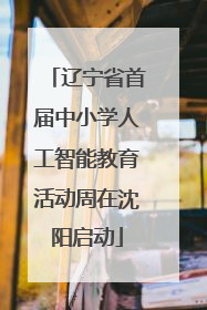 辽宁省首届中小学人工智能教育活动周在沈阳启动