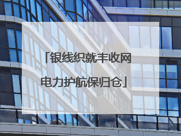 银线织就丰收网 电力护航保归仓