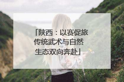 陕西：以赛促旅 传统武术与自然生态双向奔赴