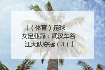 （体育）足球——女足亚冠：武汉车谷江大队夺冠（3）