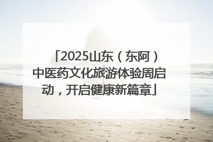 2025山东（东阿）中医药文化旅游体验周启动，开启健康新篇章